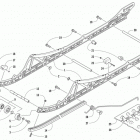 M 8000 MOUNTAIN CAT 153 BLACK EARLY BUILD Рельс скольжения и гусеница