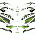 XF 8000 CROSS COUNTRY LTD ES 137 GREEN Наклейки