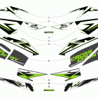 XF 9000 CROSS COUNTRY LTD 137 GREEN Наклейки
