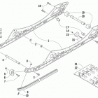 XF 9000 CROSS COUNTRY LTD 137 GREEN Рельс скольжения и гусеница