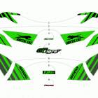ZR 6000 EL TIGRE ES 129 GREEN Наклейки