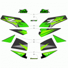 ZR 7000 137 GREEN Наклейки