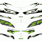 ZR 7000 LTD 137 GREEN Наклейки
