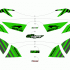 ZR 8000 EL TIGRE ES 137 GREEN Наклейки