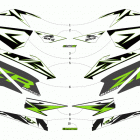 ZR 8000 LTD ES 137 GREEN Наклейки