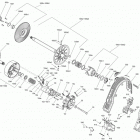 RENEGADE 600HO E-TEC 05- pulley system renegade - 600 ho etec