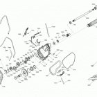 MXZ 600 ACE 05- drive system mxz - 4 strokes