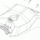 SUMMIT 850 E-TEC 09- luggage rack engine 850 e-tec