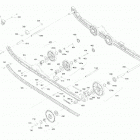 BACKCOUNTRY 600R E-TEC 08- rear suspension - lower section