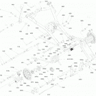 FREERIDE 137 850 E-TEC 08- rear suspension - upper section