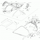 FREERIDE 137 850 E-TEC 09- hood freeride  -  panel