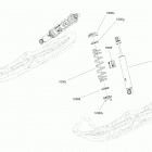 MXZ 600 CARB 07- front shocks - sport
