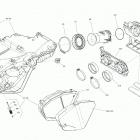 MXZ 600 CARB 02- air intake - 600 carb