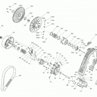 MXZ 600 CARB 05- pulley mxz