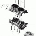 Tundra 550F 01- crankcase - 550f