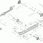 EXPEDITION SPORT 600 ACE 08- rear suspension - sport - lower section