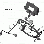 EXPEDITION SPORT 600 ACE :гут проводов двигателя и электронного модуля - 600 асе