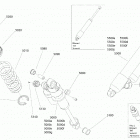 FREERIDE 146 850 E-TEC 08- rear shocks - 146'
