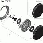 Skandic WT 600HO E-TEC 04- rewind starter - 600ho e-tec