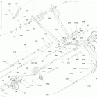 SUMMIT 850 E-TEC 08- rear suspension - upper section