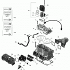 EXPEDITION XTREME 800R E-TEC 01- cylinder and injection system - 800r e-tec