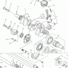 SIDEWINDER M TX LE 162 50TH (SW1NML62JW) Коленчатый вал и Поршень