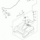 SIDEWINDER S DX 146 (SW1NSD46JB) Топливный бак