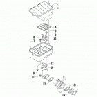 SRX 120  (SRX1NJL/SRX1NJW) Впускная система