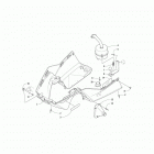 SRX 120  (SRX1NJL/SRX1NJW) Выхлопная система