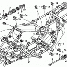 TRX250TM Рама
