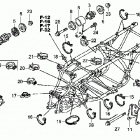 TRX500FE Рама