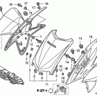 TRX450ER Front fender (''''''''''''''''''''''''''''''''''''''''''...