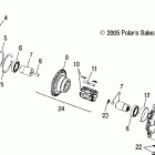 R06RB50AA RANGER 500 2X4/4X4 Housing, front (4x4)