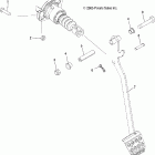 R06RB50AA RANGER 500 2X4/4X4 Brake, foot