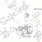 R06RB50AA RANGER 500 2X4/4X4 Крепление двигателя