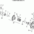 R06RD50AC RANGER 500 4X4 EFI Housing, front
