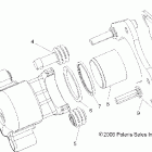 R06RD68AA RANGER XP 4x4 700 Brake caliper, front