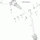 R06RD68AA RANGER XP 4x4 700 Brake, foot