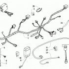 ATV 150 UTILITY WHITE Electrical and wiring harness assembly