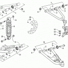 ATV ALTERRA 300 GREEN Передняя подвеска