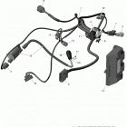 Outlander 450 EFI - International - European Communities 10- engine harness and electronic module - 450 efi - t3 ...