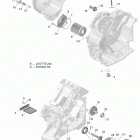 Outlander 650 EFI - North America 01- engine lubrication version 1 except north edition