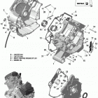 001 - Renegade 570 EFI - North America 01- crankcase - 570 efi
