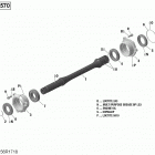 001 - Renegade 570 EFI - North America 08- drive shaft - 570 efi