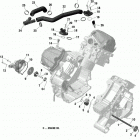 Outlander 1000R EFI - International - European Communities Система охлаждения