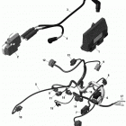Outlander 1000R EFI - International - European Communities 10- engine harness and electronic module outlander excep...