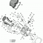 Outlander 570 EFI - International - European Communities Головка цилиндров передняя часть