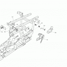 Outlander 6X6 - 1000 EFI - T3 09- frame outlander 6x6 - rear parts 1