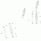 Outlander MAX 6X6 - 1000 EFI - North America 07- shocks outlander 6x6