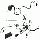 Outlander MAX 6X6 - 1000 EFI - North America 10- engine harness and electronic module version 1